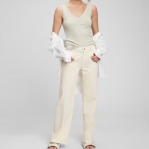 GAP Low Rise Stride Wide-Leg Jeans NWT